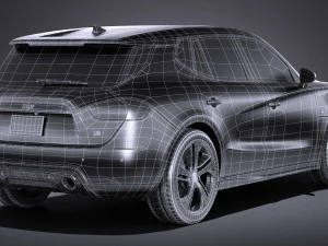 Generic SUV 2017 3D Model