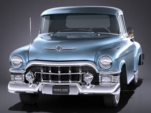Generic Classic Pickup 1950 3D-Modell