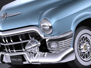 Generic Classic Pickup 1950 3D-Modell