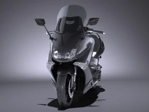 Yamaha TMAX 2017 3D Model