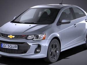 Chevrolet Sonic Sedan 2017 3D Model