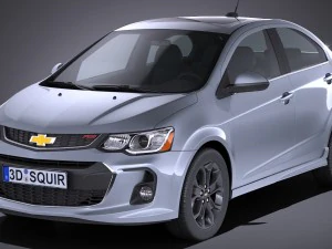 Chevrolet Sonic Sedan 2017 Model 3D