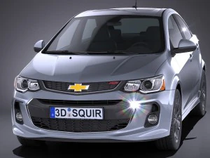 Chevrolet Sonic Sedan 2017 3D Model