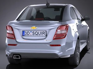 Chevrolet Sonic Sedan 2017 3D Model
