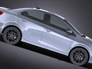 Chevrolet Sonic Sedan 2017 3D Model