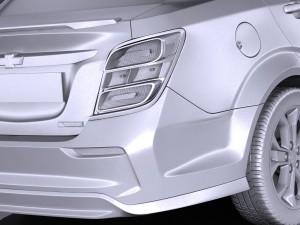 Chevrolet Sonic Sedan 2017 Modelo 3D