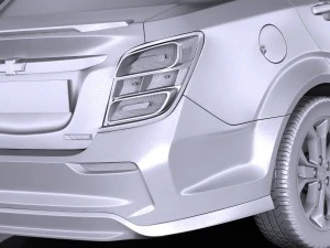 Chevrolet Sonic Sedan 2017 3D Model