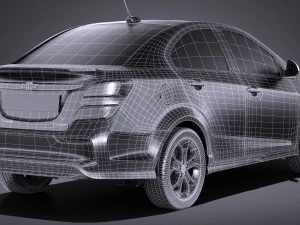 Chevrolet Sonic Sedan 2017 3D Model