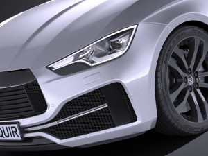 Generic Sedan 2017 Modelo 3D