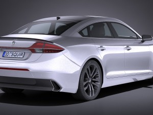 Generic Sedan 2017 Modelo 3D