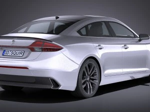 Generic Sedan 2017 3D Model
