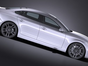 Generic Sedan 2017 Modelo 3D