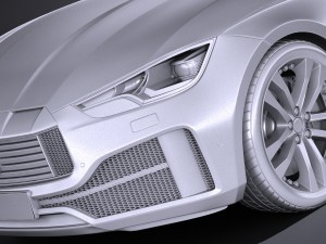 Generic Sedan 2017 Modelo 3D