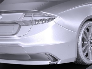 Generic Sedan 2017 Modelo 3D