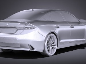 Generic Sedan 2017 Modelo 3D