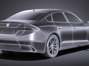 Generic Sedan 2017 Modelo 3D