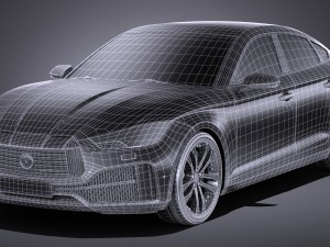Generic Sedan 2017 Modelo 3D