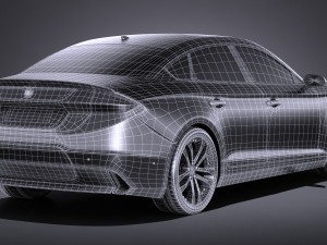 Generic Sedan 2017 Modelo 3D
