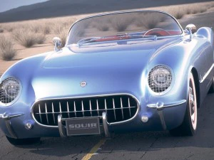 Chevrolet Corvette 1954 3D Model