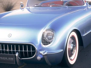Chevrolet Corvette 1954 3D Model