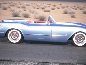 Chevrolet Corvette 1954 3D 모델