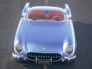 Chevrolet Corvette 1954 3D Model