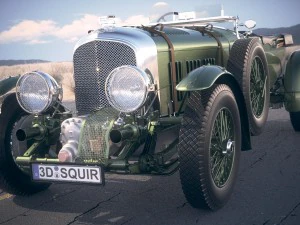 Bentley 45 Blower 1929 Desertstudio 3D Model
