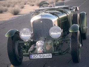 Bentley 45 Blower 1929 Desertstudio 3D Model