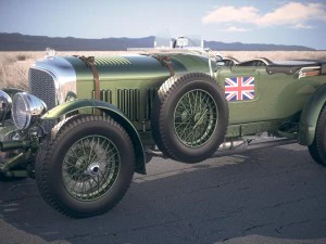 Bentley 45 Blower 1929 Desertstudio 3D Model