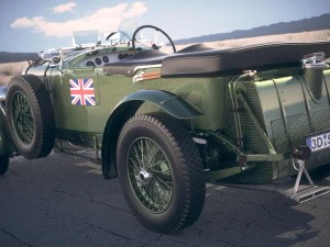 Bentley 45 Blower 1929 Desertstudio 3D Model