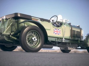 Bentley 45 Blower 1929 Desertstudio 3D Model