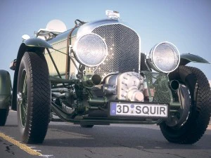 Bentley 45 Blower 1929 Desertstudio 3D Model