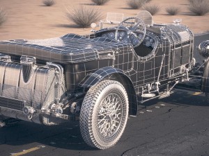 Bentley 45 Blower 1929 Desertstudio Model 3D