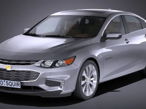 शेवरले मालिबू 2017 लोपोली 3D मॉडल