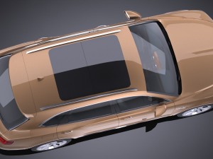 Bentley Bentayga 2017 Lowpoly Modelo 3D
