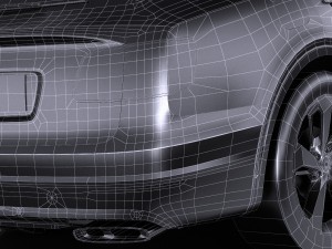 Bentley Bentayga 2017 Lowpoly Modelo 3D