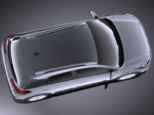Hyundai i20 Active 2017 vray 3D 모델