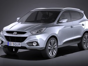 Hyundai ix35 2015 vray 3D Modell