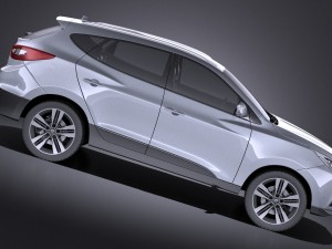 Hyundai ix35 2015 vray 3D मॉडल