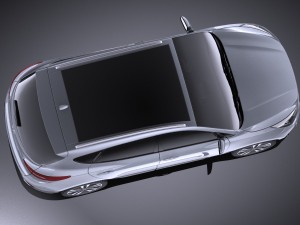 Hyundai ix35 2015 vray 3D मॉडल