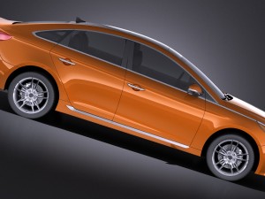 Hyundai Sonata 2017 vray Modèle 3D