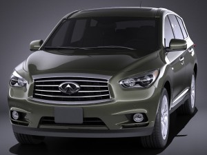Infiniti JX 2017 vray 3D मॉडल