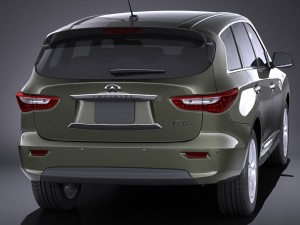 Infiniti JX 2017 vray 3D मॉडल