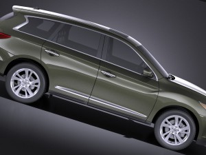 Infiniti JX 2017 vray 3D मॉडल