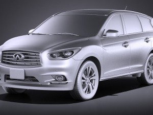 Infiniti JX 2017 vray 3D मॉडल