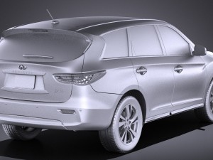 Infiniti JX 2017 vray 3D मॉडल