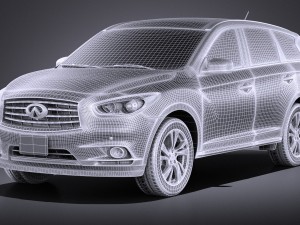 Infiniti JX 2017 vray 3D मॉडल