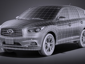 Infiniti JX 2017 vray 3D मॉडल