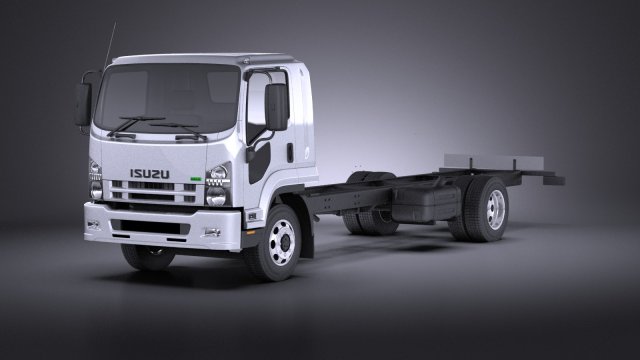 Isuzu f-series 2017 vray 3D Модель .c4d .max .obj .3ds .fbx .stl .blend 