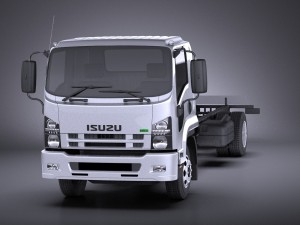 Isuzu f-series 2017 vray 3D Модель